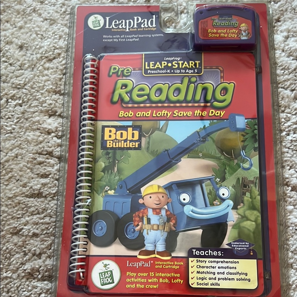 LeapFrog LeapStart Pre-Reading Book